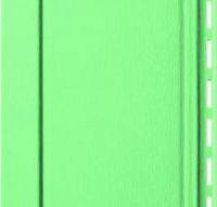 Вертикальный виниловый сайдинг Квадрохаус - цвет Фисташковый