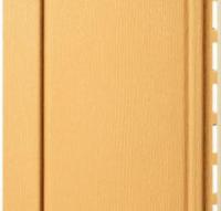 Вертикальный виниловый сайдинг Quadrohouse - цвет золотистый