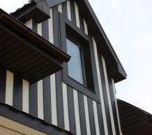 Фото Коттеджный поселок, Шелестово. Материал: Фиброцементный сайдинг Cedral | . Фото № 408402701