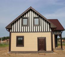 Фото Коттеджный поселок, Шелестово. Материал: Фиброцементный сайдинг Cedral | . Фото № 1179710773