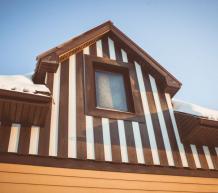 Фото Коттеджный поселок, Шелестово. Материал: Фиброцементный сайдинг Cedral | . Фото № 8071692