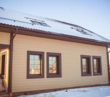 Фото Коттеджный поселок, Шелестово. Материал: Фиброцементный сайдинг Cedral | . Фото № 353386145