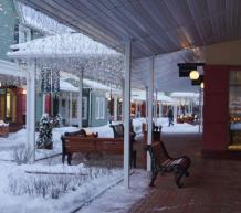 Фото Vnukovo Outlet Village - аутлет-центр. Материал: Фиброцементный сайдинг Cedral | . Фото № 1849465381